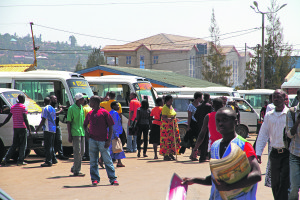 Busy Kigali Rwanda