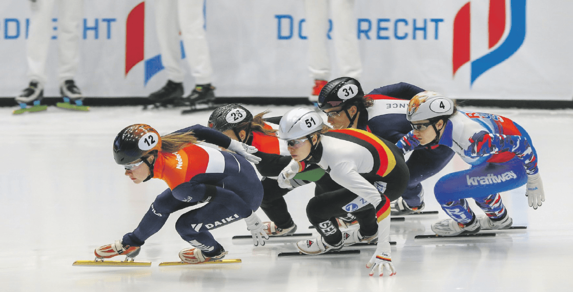 Nederlandse shorttrackers balanceren op dunne lijn richting WK in Sofia