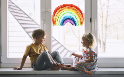 Thuis met kinderen Coronavirus